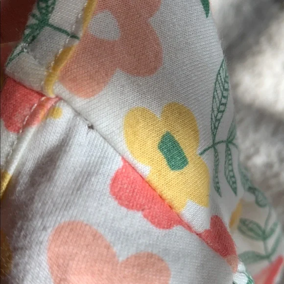 NWT Disney Minnie Mouse Floral 2pc Set Yellow & Pink 18M - Picture 11 of 11